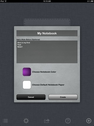 Draw Pad Pro Notebook Opret