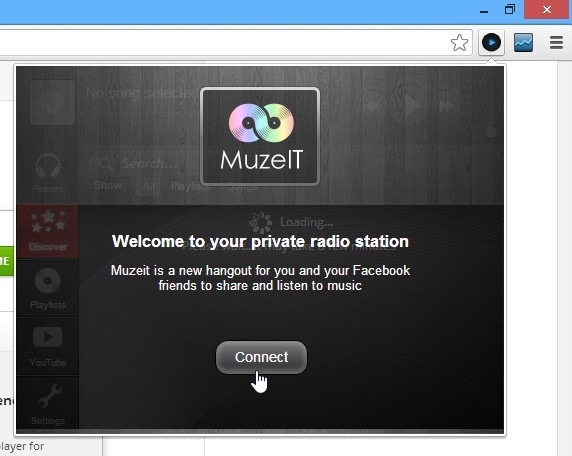 Muzeit Beta - Sosyal Müzik Player_Connect