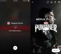 Sådan føjes Netflix-shows til en Instagram-historie