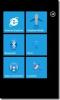Rýchly prístup k nastaveniam systému Windows Phone 7 z úvodnej obrazovky pomocou rýchleho nastavenia