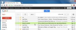 Marcador de linha: destaque as conversas do Gmail ao passar o mouse [Chrome]
