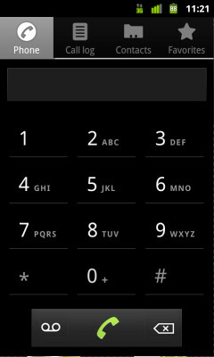 Piparkakut Nexus One -puhelin