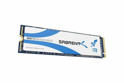 Rocky Sabrent Q 1TB NVMe PCIe M.2 2280 Unitate SSD internă de înaltă performanță SSD