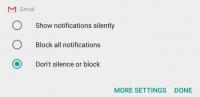 Cómo habilitar y establecer niveles de control de notificación de energía para aplicaciones en Android 7.0