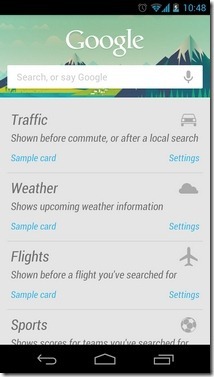 بطاقات Google-Now-Smart-Cards-Android-Home1