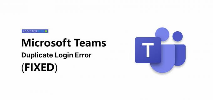 خطأ تسجيل دخول مكرر (Microsoft Teams)
