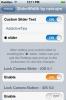 SliderWidth: Změna velikosti a textu posuvníku obrazovky iOS [Cydia]