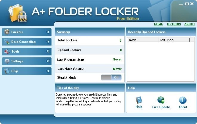 Un Locker Folder