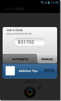 PhotoCircle-Android-pincode