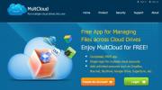 MultCloud: viena tīmekļa lietotne, lai pārvaldītu Dropbox, Google Drive, SkyDrive un citas