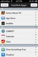 Pridobite bližnjice do aplikacij v iPhone centru za obveščanje brez zapora z uporabo Push Launcherja