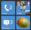 Criar bloco ativo de qualquer grupo presente no hub do Windows Phone 7 People