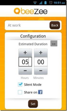 beeZee-Android-Programma-Timer