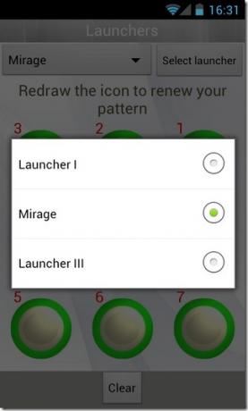 Mirage-Android-palaidējs