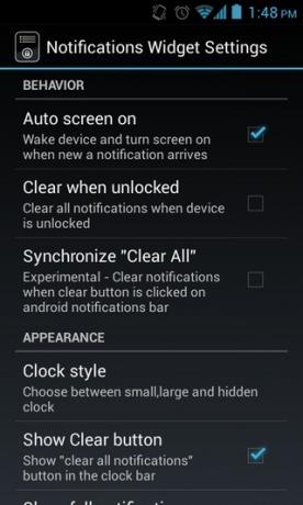 Értesítések Widget Android-Settings1