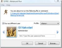Kā palaist Windows lietojumprogrammu / programmu ar atšķirīgu lietotāja kontu