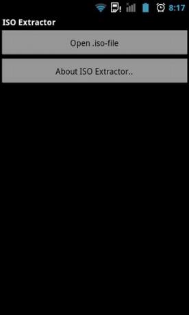 ISO-ekstraktor - Android-kodu