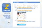 ZipShare: jagage Facebookis kiiresti [kuni 20 MB] suuruseid faile [veebis]