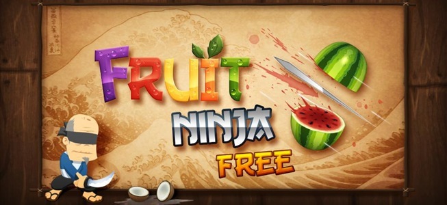 „Fruit Ninja Free“, skirta „Android“