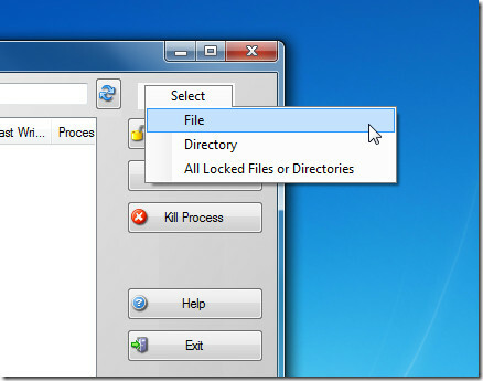 Free File Unlocker - Выбрать