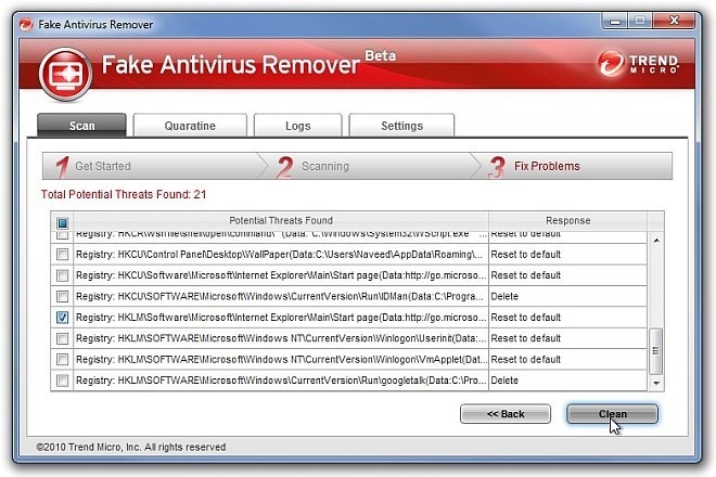 Fake Antivirus Remover