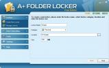 A + Folder Locker: Powerful Data Encrypter, Steganograph, File Shredder