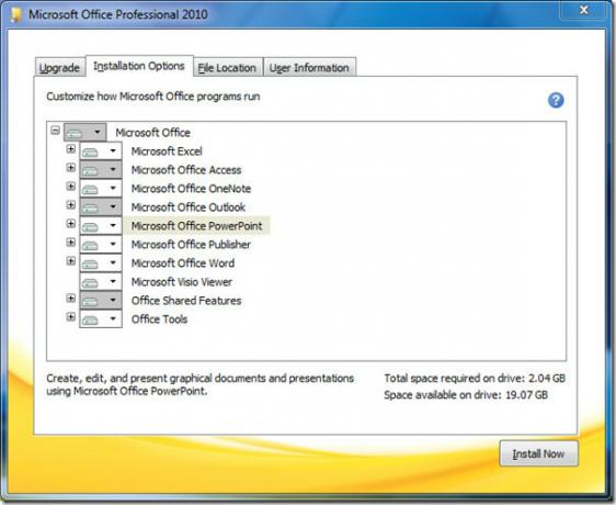 Office 2010 alkalmazások