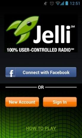 Jelli-Radio-android-Prijava