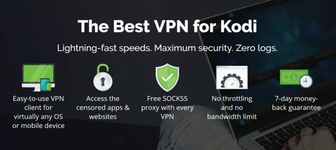 IPVanish - najboljši VPN za Kodi