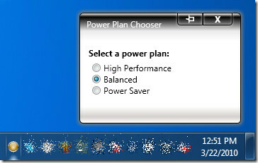 Power Plan Chooser