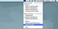 Бързо превключвайте аудио устройства и задайте силата на звука на входа / изхода с AudioSwitcher за Mac
