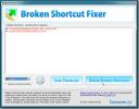 Korjaa Windowsin rikkinäiset pikakuvakkeet Broken Shortcut Fixer -sovelluksella