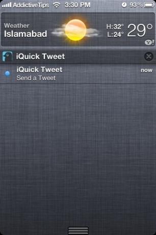 iQuick Tweet iOS NC