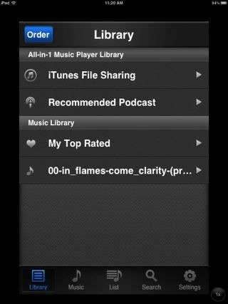 Bibliothèque iOS du lecteur de musique