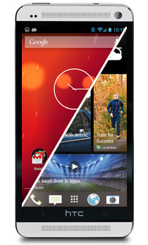 HTC-One-Sense - & - Google Play Edition dual-boot-MoDaCo-SWITCH_ft