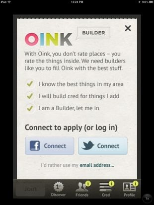 Oink iOS
