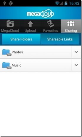 MegaCloud-Android-Share