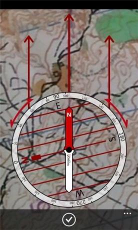 Integrace mapy kompasu VO
