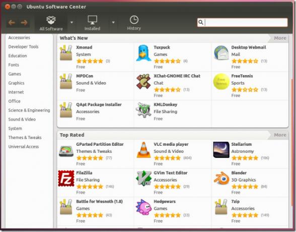 „Ubuntu“ programinės įrangos centras