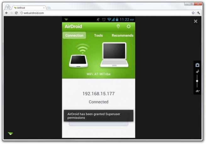 AirDroid-Update Android Ukážky