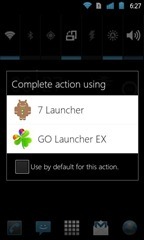 Wybór WP7 Launcher dla Androida