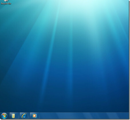 Windows 7 -työpöytä