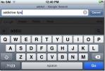 UniBar: otsige Google'ist iPhone Safari aadressiribalt [Cydia]