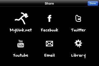 Dink iOS Share