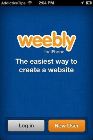 Weebly iPhone