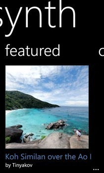 „Photosynth WP7 Featured“