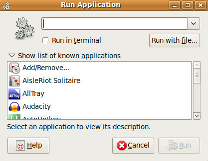 Run-aplikacija
