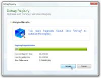 Optimaliser registeret med Windows Registry Defrag Tool