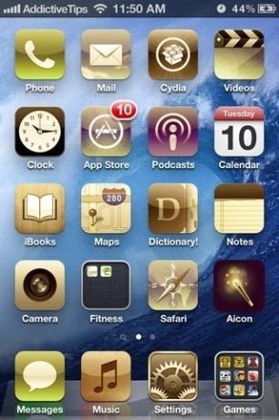 Aicon Sepia Icons iOS
