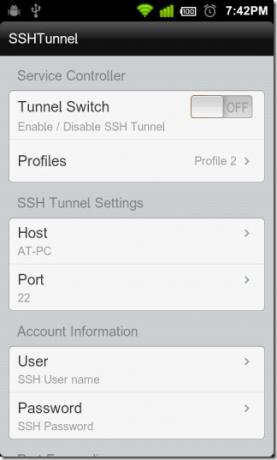 SSH-tunel-pentru-Android